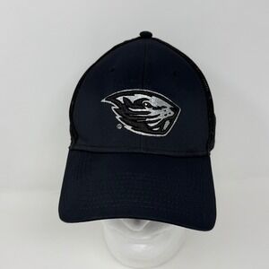 The Game Oregon State Beavers Black‎ Silver Reflective Mesh Snapback Trucker Hat
